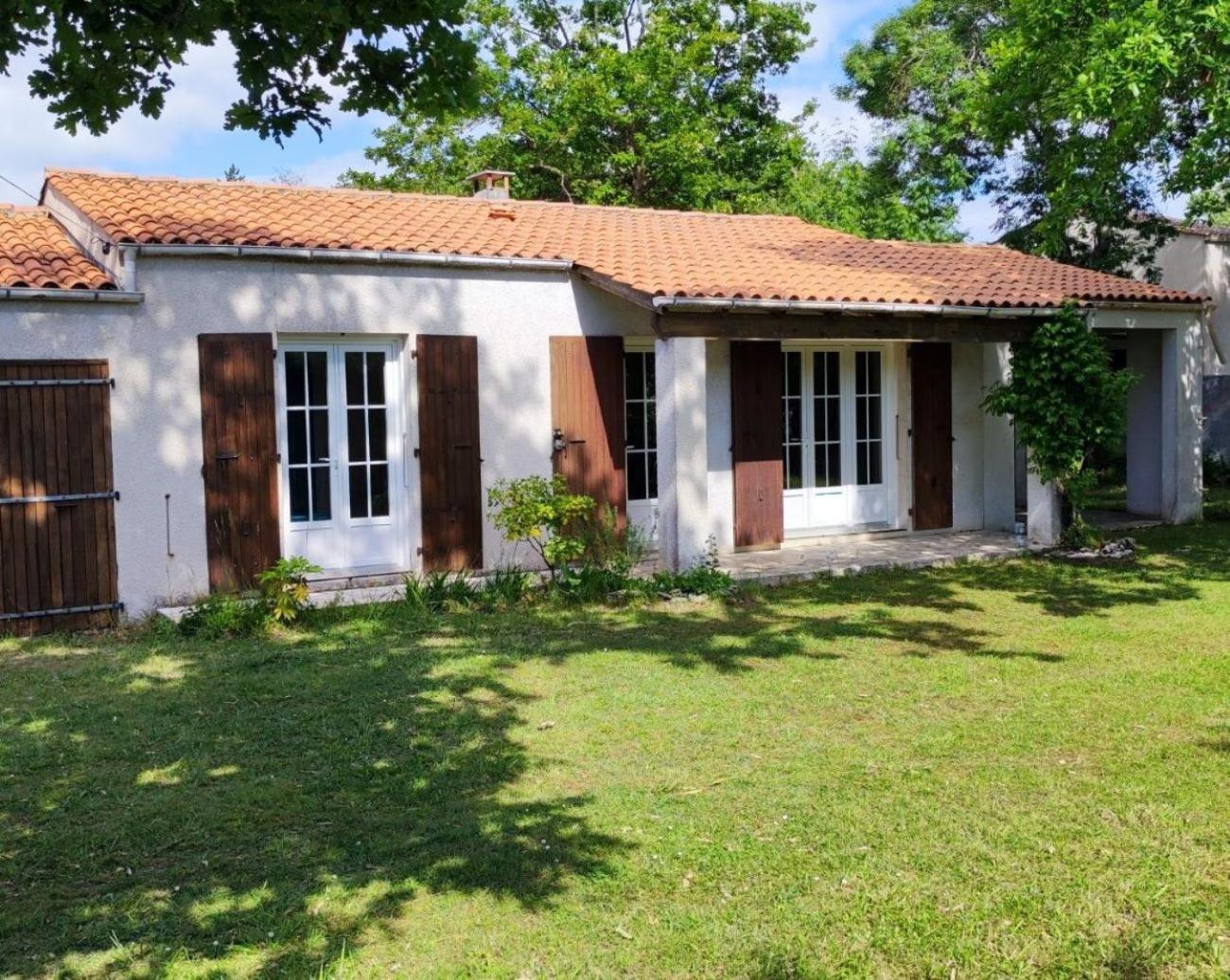 Maison A 8 Min A Pied De La Plage Avec Jardin Clos Et Ombrage Saint-Georges-d'Oleron Luaran gambar